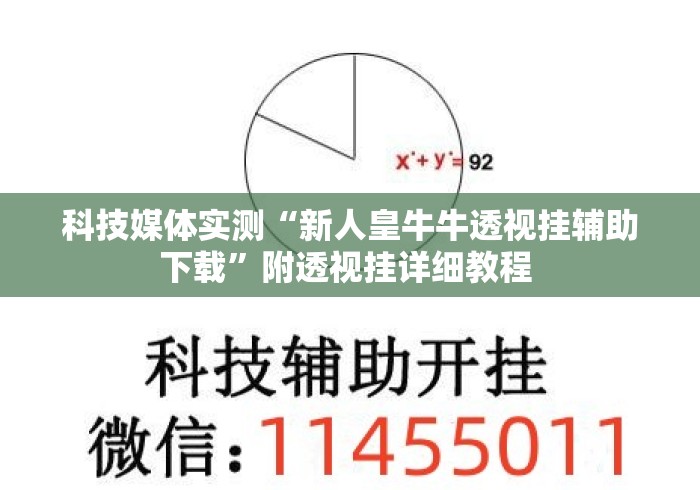 科技媒体实测“新人皇牛牛透视挂辅助下载	”附透视挂详细教程 