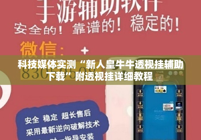 科技媒体实测“新人皇牛牛透视挂辅助下载”附透视挂详细教程 