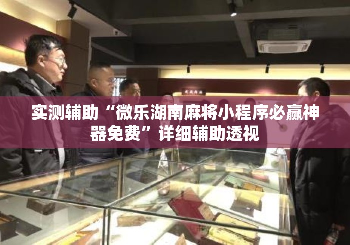 实测辅助“微乐湖南麻将小程序必赢神器免费”详细辅助透视