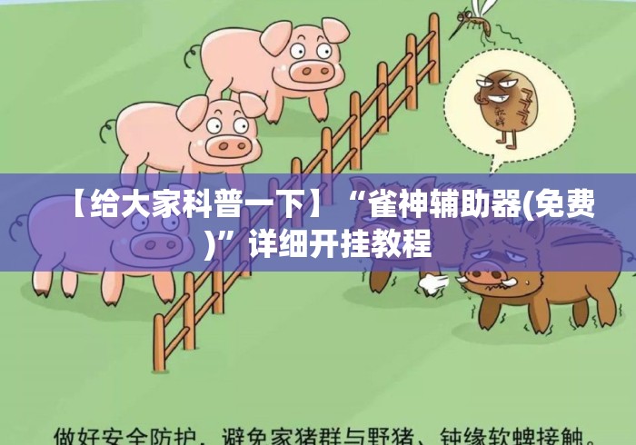 【给大家科普一下】“雀神辅助器(免费)”详细开挂教程