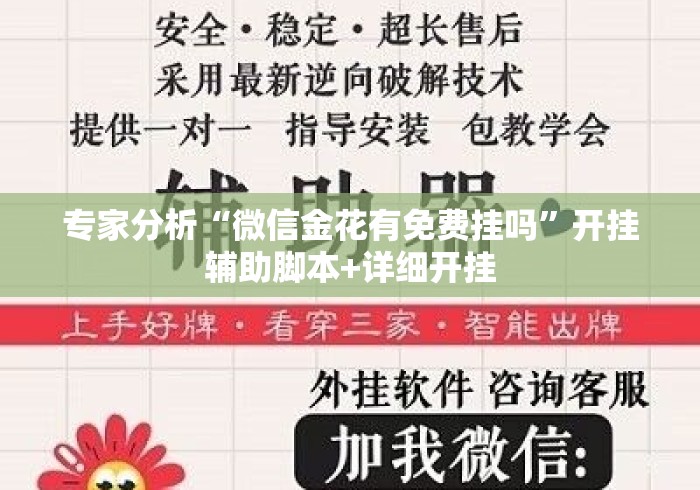 专家分析“微信金花有免费挂吗”开挂辅助脚本+详细开挂
