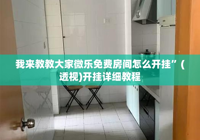 我来教教大家微乐免费房间怎么开挂”(透视)开挂详细教程