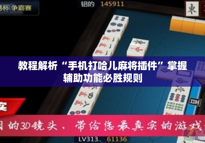 教程解析“手机打哈儿麻将插件”掌握辅助功能必胜规则