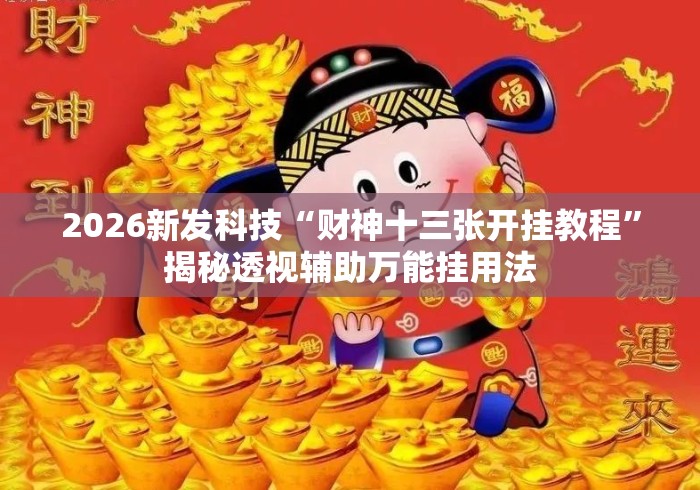 2026新发科技“财神十三张开挂教程”揭秘透视辅助万能挂用法