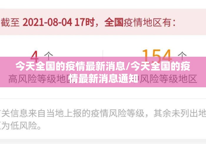 今天全国的疫情最新消息/今天全国的疫情最新消息通知 今天全国的疫情最新消息/今天全国的疫情最新消息通知
