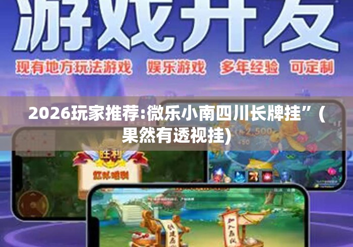 2026玩家推荐:微乐小南四川长牌挂”(果然有透视挂)