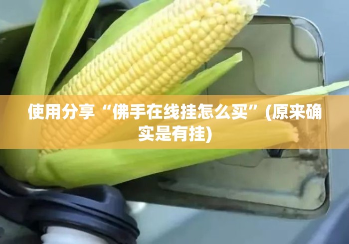 使用分享“佛手在线挂怎么买”(原来确实是有挂)