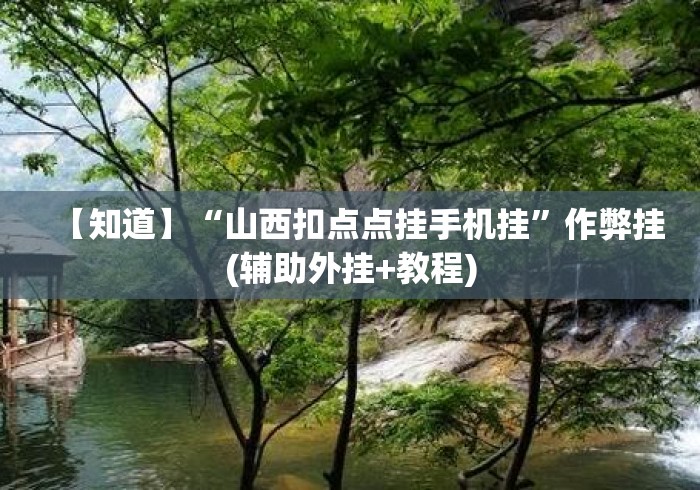 【知道】“山西扣点点挂手机挂	”作弊挂(辅助外挂+教程)
