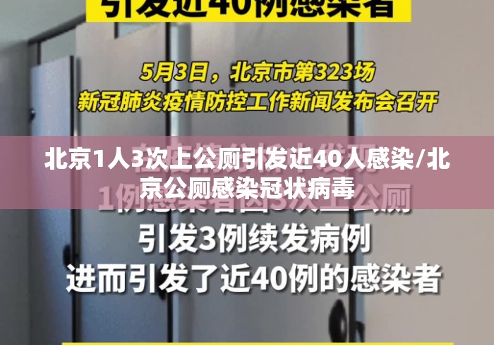北京1人3次上公厕引发近40人感染/北京公厕感染冠状病毒