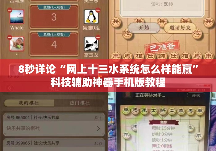 8秒详论“网上十三水系统怎么样能赢”科技辅助神器手机版教程