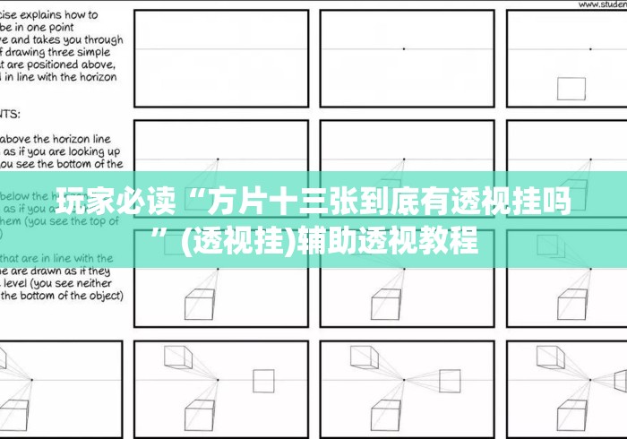 玩家必读“方片十三张到底有透视挂吗”(透视挂)辅助透视教程
