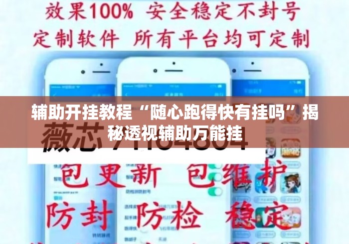 辅助开挂教程“随心跑得快有挂吗”揭秘透视辅助万能挂