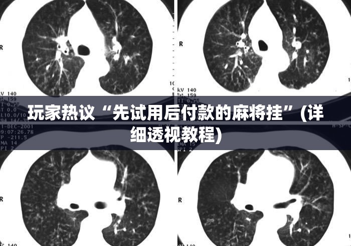 玩家热议“先试用后付款的麻将挂	”(详细透视教程)