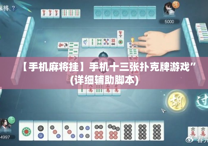【手机麻将挂】手机十三张扑克牌游戏”(详细辅助脚本)