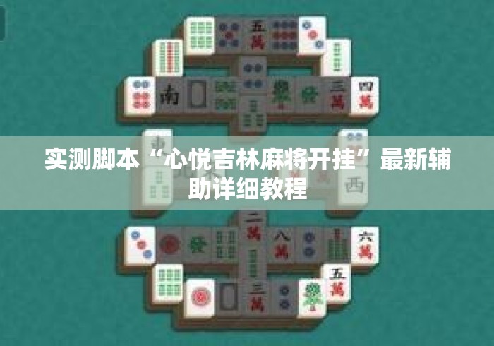 实测脚本“心悦吉林麻将开挂”最新辅助详细教程