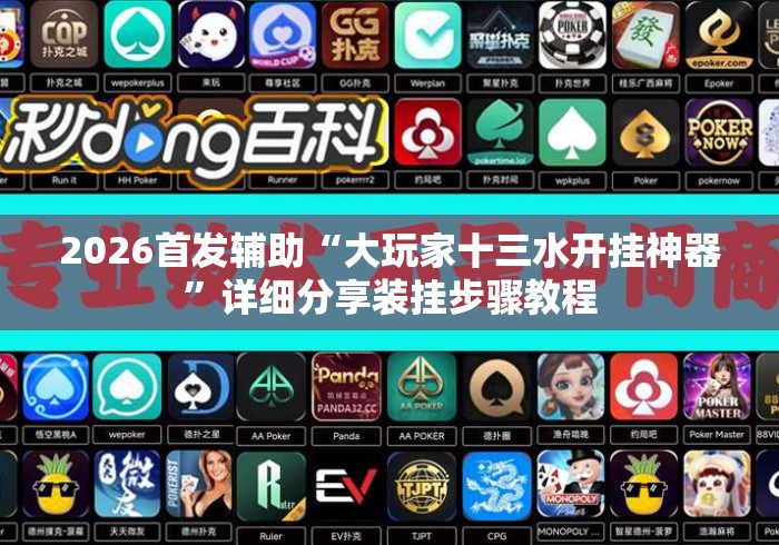 2026首发辅助“大玩家十三水开挂神器”详细分享装挂步骤教程