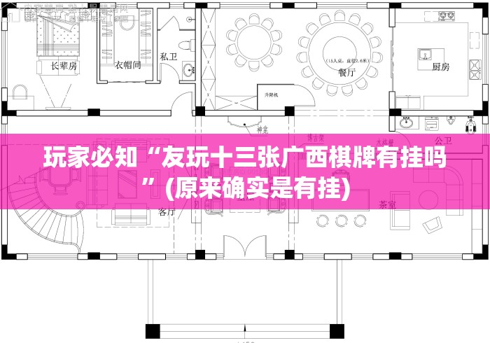 玩家必知“友玩十三张广西棋牌有挂吗”(原来确实是有挂)
