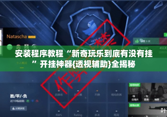 安装程序教程“新奇玩乐到底有没有挂”开挂神器{透视辅助}全揭秘