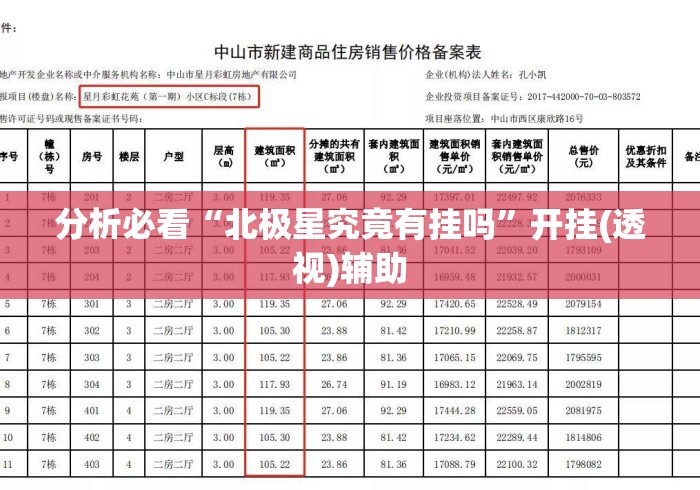 分析必看“北极星究竟有挂吗”开挂(透视)辅助