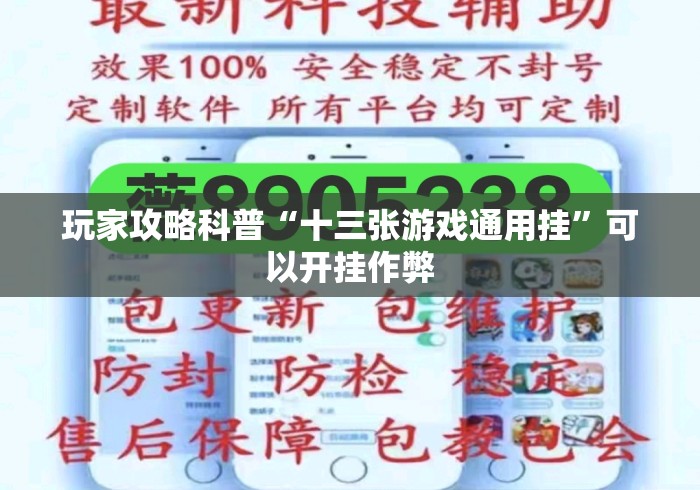 玩家攻略科普“十三张游戏通用挂”可以开挂作弊