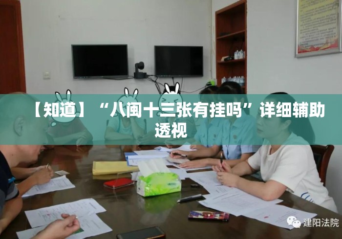 【知道】“八闽十三张有挂吗”详细辅助透视