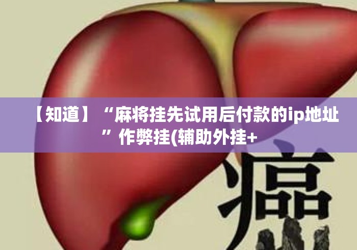 【知道】“麻将挂先试用后付款的ip地址”作弊挂(辅助外挂+