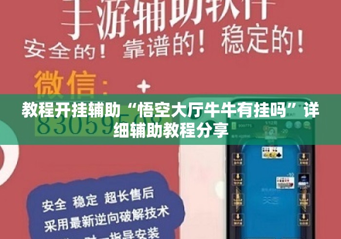 教程开挂辅助“悟空大厅牛牛有挂吗”详细辅助教程分享