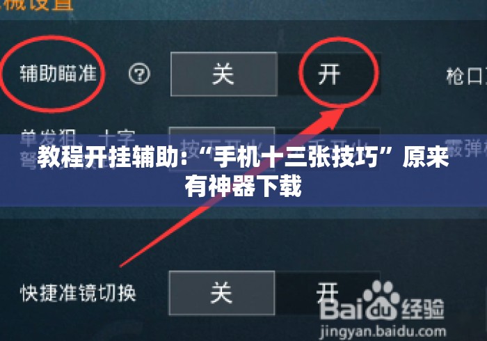 教程开挂辅助:“手机十三张技巧”原来有神器下载