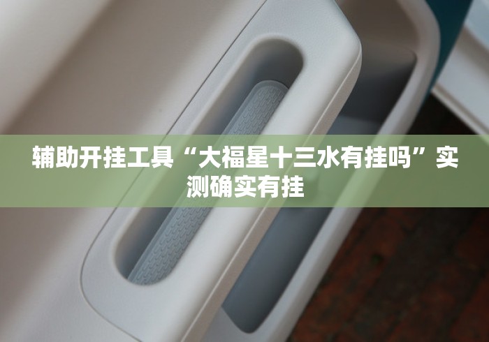 辅助开挂工具“大福星十三水有挂吗”实测确实有挂