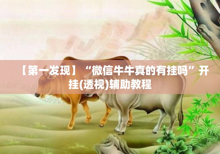 【第一发现】“微信牛牛真的有挂吗	”开挂(透视)辅助教程