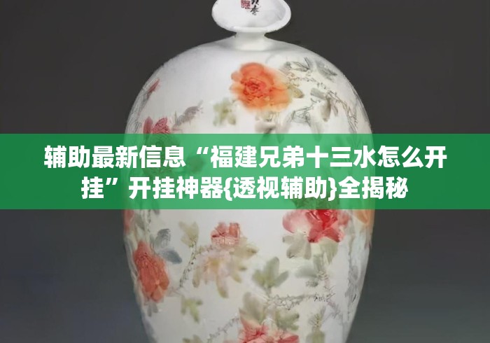 辅助最新信息“福建兄弟十三水怎么开挂	”开挂神器{透视辅助}全揭秘