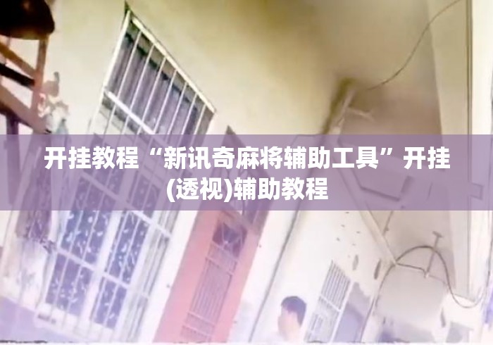 开挂教程“新讯奇麻将辅助工具”开挂(透视)辅助教程