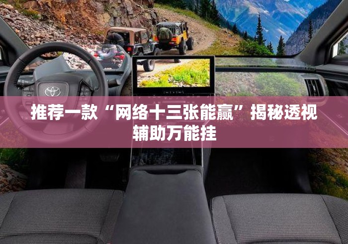 推荐一款“网络十三张能赢”揭秘透视辅助万能挂