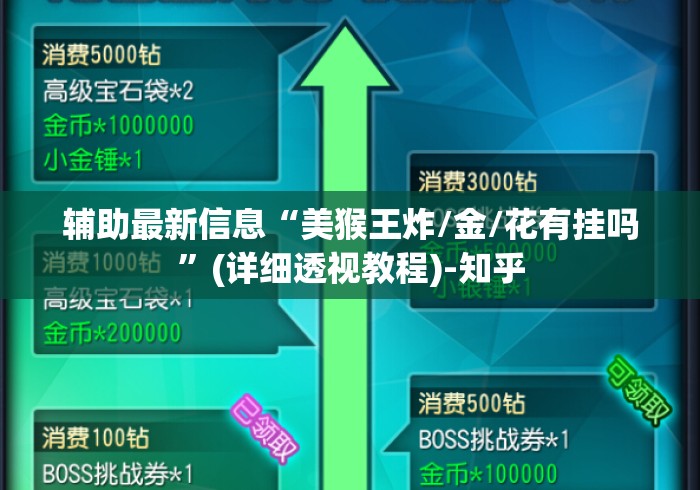 辅助最新信息“美猴王炸/金/花有挂吗”(详细透视教程)-知乎