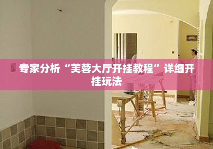 专家分析“芙蓉大厅开挂教程”详细开挂玩法