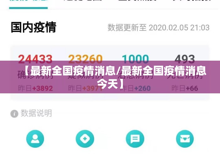 【最新全国疫情消息/最新全国疫情消息今天】