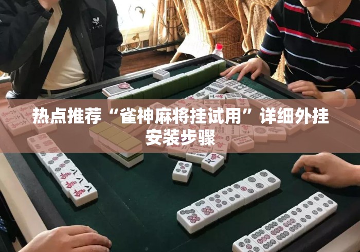 热点推荐“雀神麻将挂试用”详细外挂安装步骤