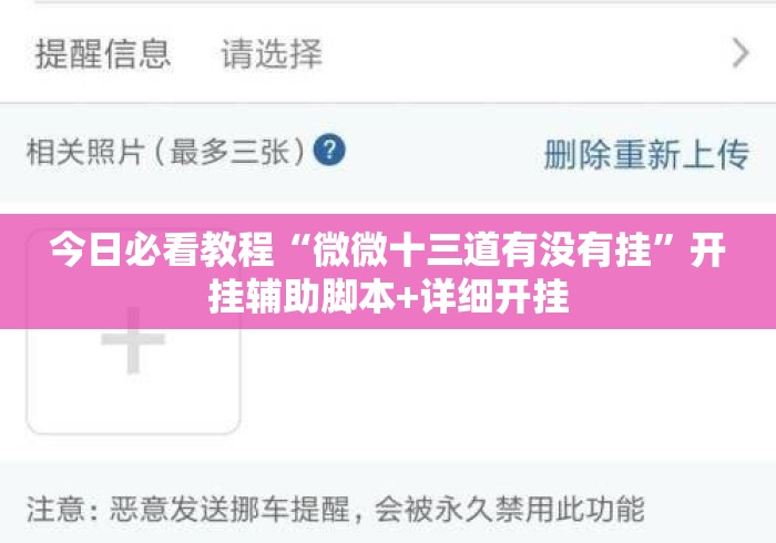 今日必看教程“微微十三道有没有挂	”开挂辅助脚本+详细开挂