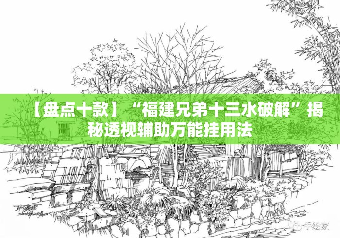 【盘点十款】“福建兄弟十三水破解	”揭秘透视辅助万能挂用法