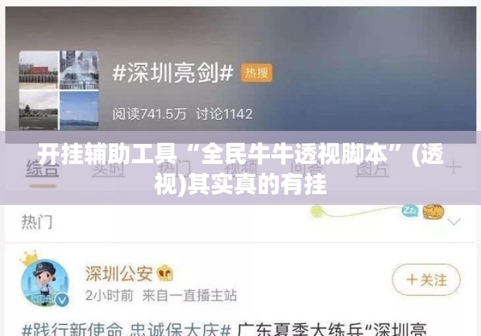 开挂辅助工具“全民牛牛透视脚本	”(透视)其实真的有挂