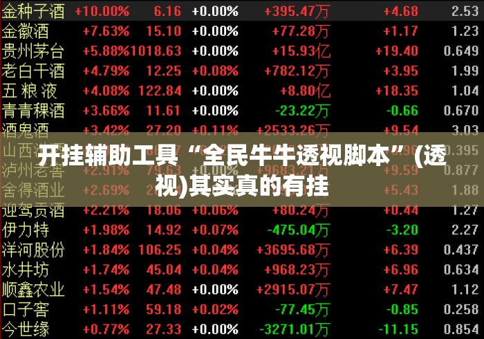 开挂辅助工具“全民牛牛透视脚本”(透视)其实真的有挂