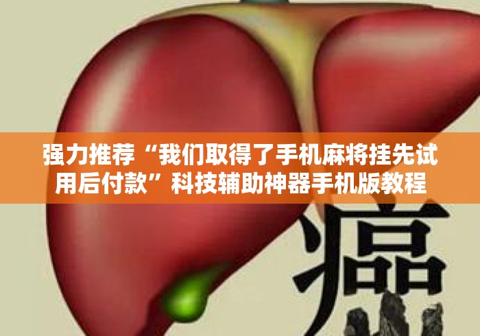 强力推荐“我们取得了手机麻将挂先试用后付款”科技辅助神器手机版教程