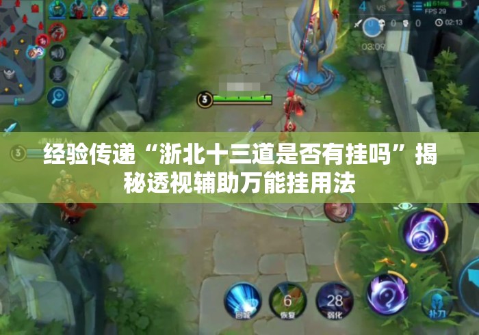 经验传递“浙北十三道是否有挂吗”揭秘透视辅助万能挂用法