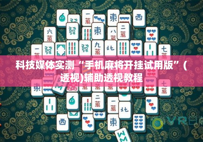 科技媒体实测“手机麻将开挂试用版”(透视)辅助透视教程