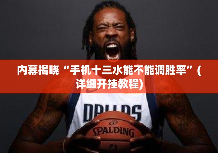 内幕揭晓“手机十三水能不能调胜率”(详细开挂教程)