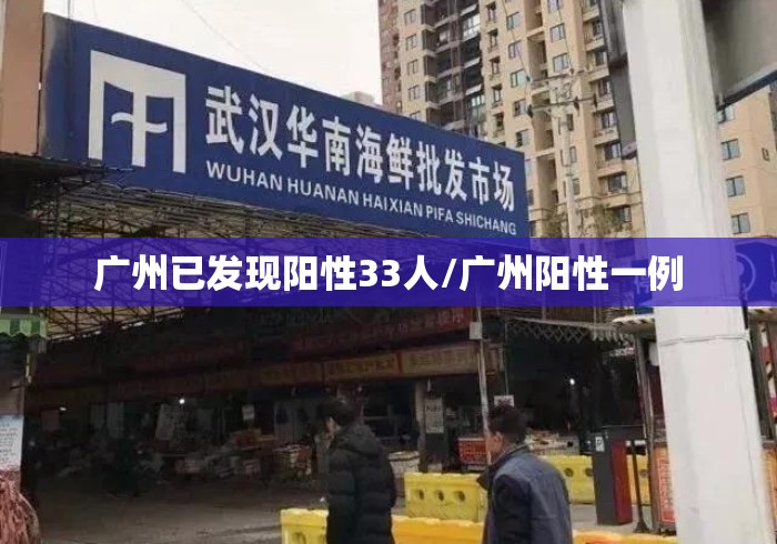 广州已发现阳性33人/广州阳性一例