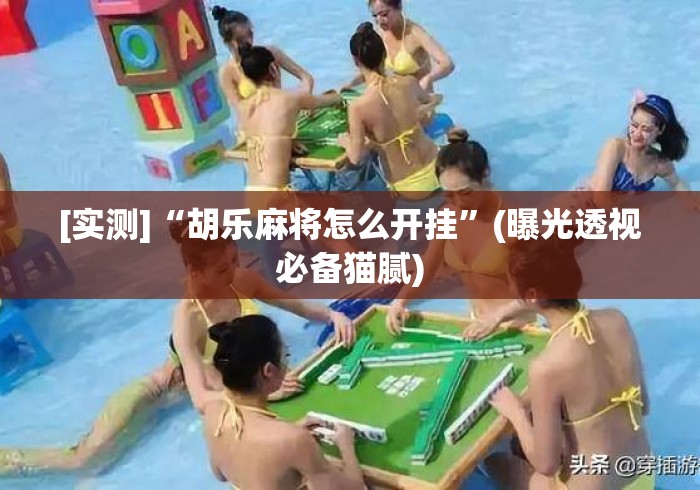 [实测]“胡乐麻将怎么开挂”(曝光透视必备猫腻)