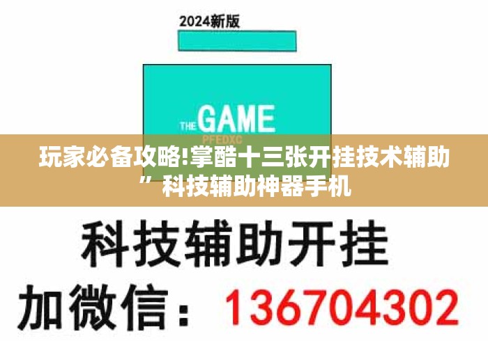 玩家必备攻略!掌酷十三张开挂技术辅助”科技辅助神器手机