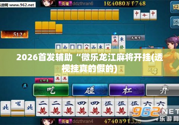 2026首发辅助“微乐龙江麻将开挂(透视挂真的假的)