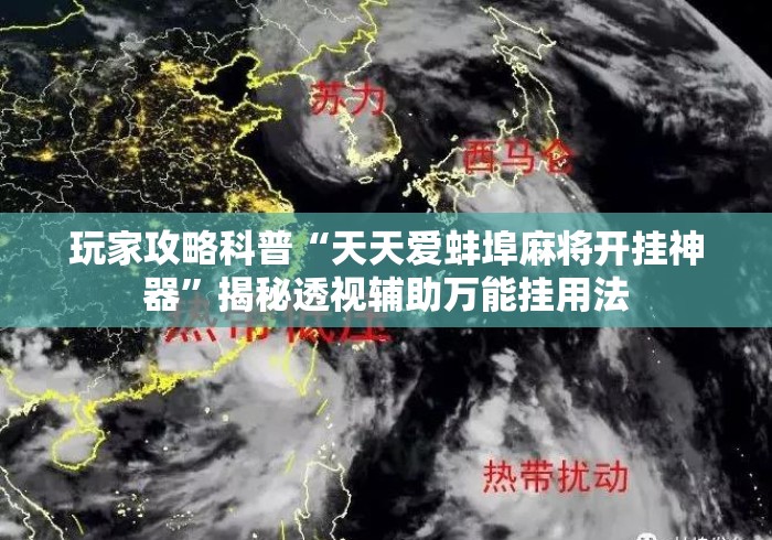 玩家攻略科普“天天爱蚌埠麻将开挂神器”揭秘透视辅助万能挂用法